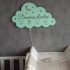 Lampa veghe bebe personalizata cu nume si datele nasterii