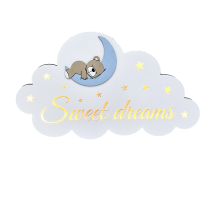 Lampa de veghe Sweet dreams - ursulet pe luna