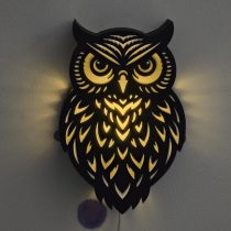 Lampă de veghe LED Bufniță