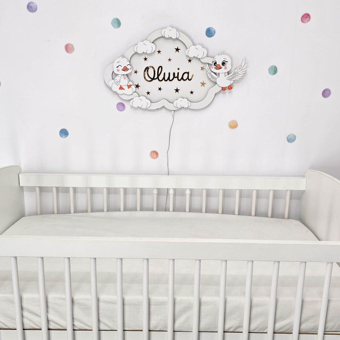 Lampa de veghe cu doua ratuste